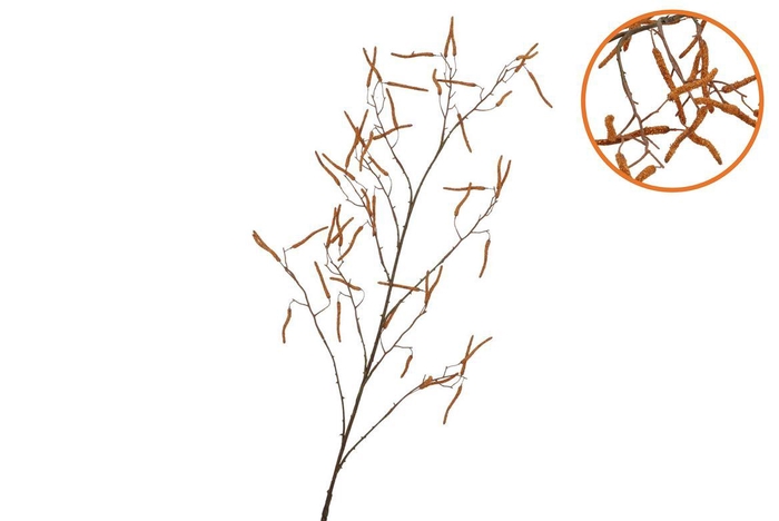 <h4>Silk Hazel Branch Brown 130cm</h4>