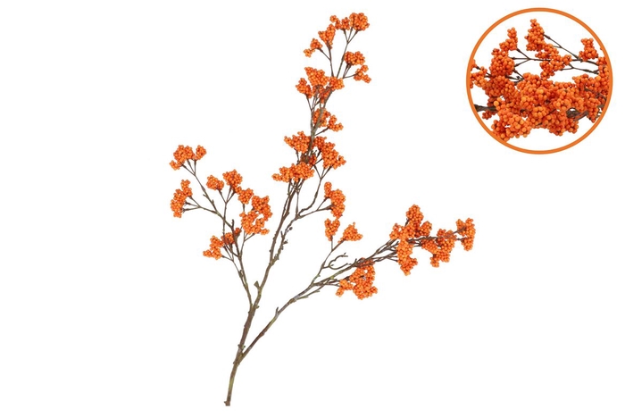 <h4>Silk Berry Spice Orange 108cm</h4>