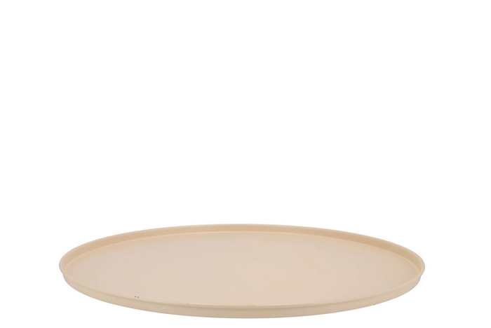 <h4>Coaster Cream Tray Metal 46x46x2cm</h4>