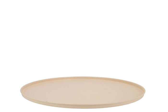 <h4>Coaster Cream Tray Metal 46x46x2cm Nm</h4>