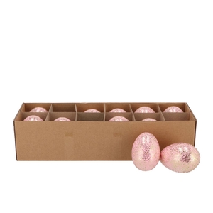 Eggs Ganzen Light Pink Glitter P/12