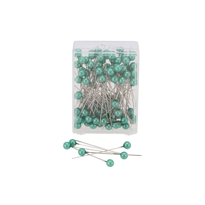 <h4>Pearl Pin 8mmx6.5cm P/100 Petrol</h4>