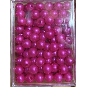 Perles fuschia par 250