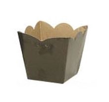 <h4>CACHEPOT MINI 5,5X7X6,3CM C10 LISO VERDE MUSGO</h4>