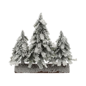 Deco Tree 3 Spruce Snow L33w14h27