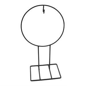 Bloemisterij Ijzeren ring/voet h. d26*45cm