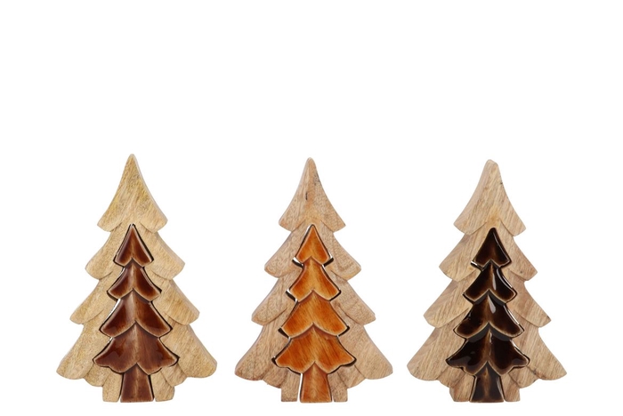 <h4>Pine Tree 3d Woods Brown 20x13x3cm</h4>