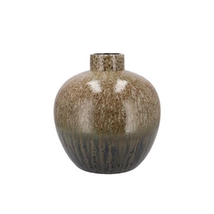 Jade Forest Green Vase Neck 28x29cm