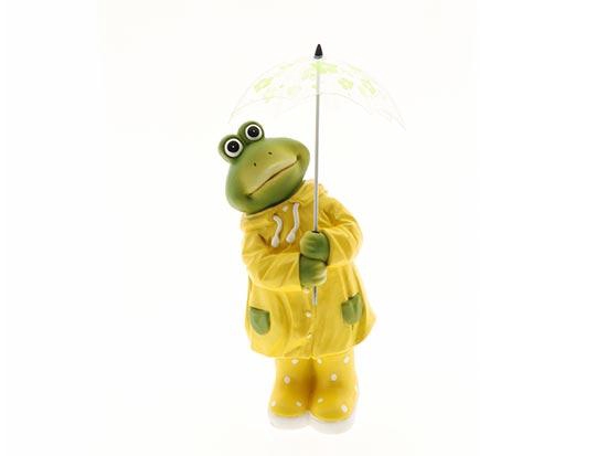 Frog With Umbrella L12W11H31