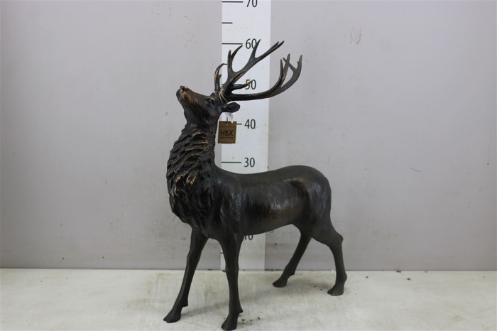 <h4>Deco H862440158 Deer Thora L48w24h64 Bronze</h4>