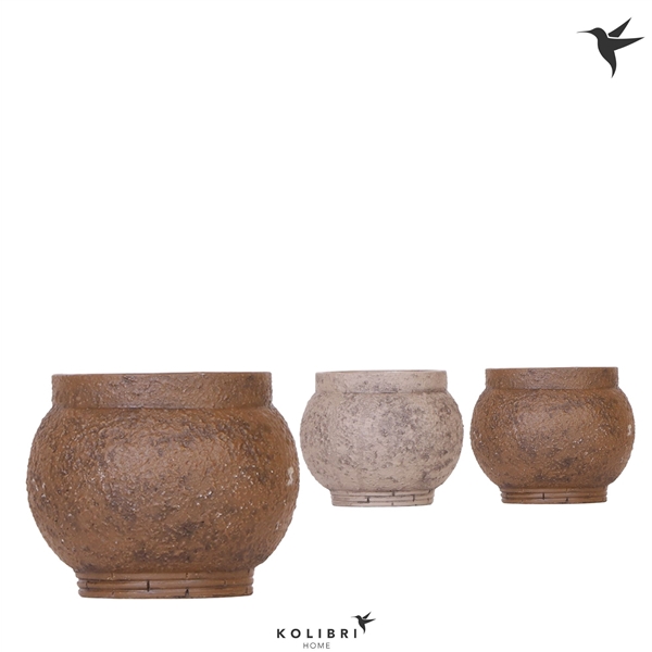 <h4>Kolibri Home Ancient pot brown mix</h4>