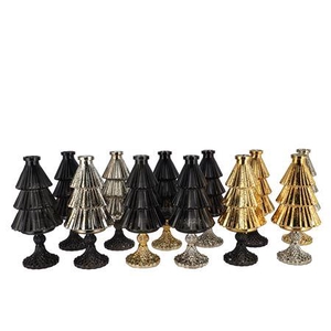 Jazz Wild Black Vase X-mas Tree Ass 11x25cm