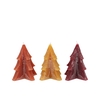 Candle Frosty Pine Tree Autumn Spices Mix 9x12cm Ass