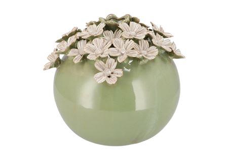 <h4>Daisy Green Vase Flower 23x23x21cm</h4>