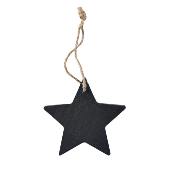 Kerst Hanger ster 10cm