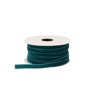 Ribbon Velvety 48 Petrol 20mx9mm