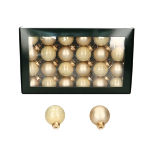 Kerstbal Bal  40mm combi x48