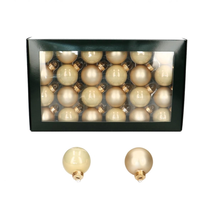 <h4>Kerstbal Bal  40mm combi x48</h4>