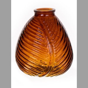 DF02-590131700 - Vase Flora d5/14xh16 amber