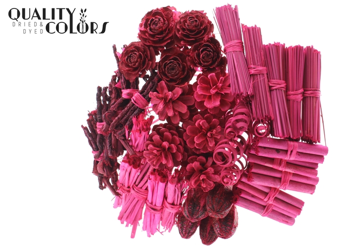 Bouquet Mix 40 stems Cerise