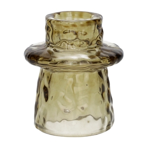 DF02-667101500 - Candle hldr Luxis3 d4.8/6xh6.8 taupe