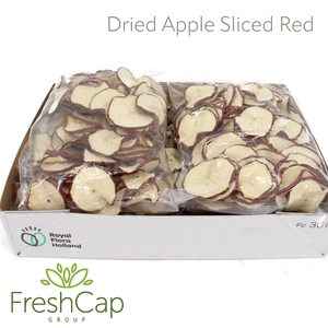 Dried Apple Sliced Red