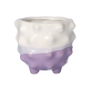 DF03-710612147 - Pot Spike d15xh14 lilac / white