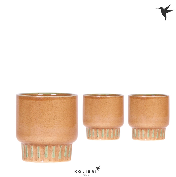<h4>Kolibri Home Bold pot cognac</h4>
