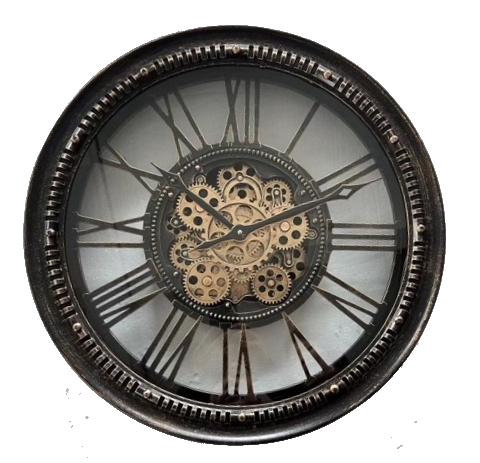 <h4>Clock Gear Ø53cm Black 87135</h4>