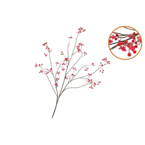 Silk Berry Blossom Red 135cm