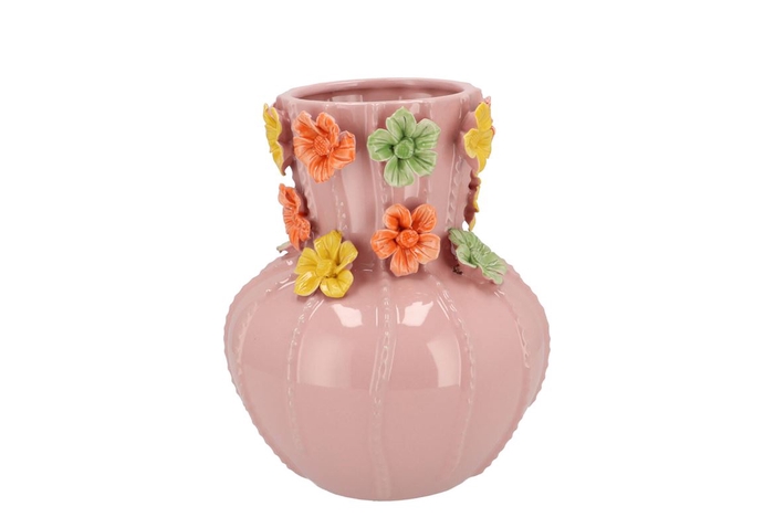 <h4>Flower Light Pink Vase 22x27cm Nm</h4>