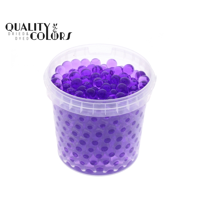 <h4>Gel pearls 1 ltr bucket Purple</h4>