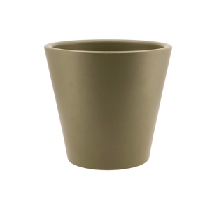 Vinci Army Green Container Pot 24x22cm