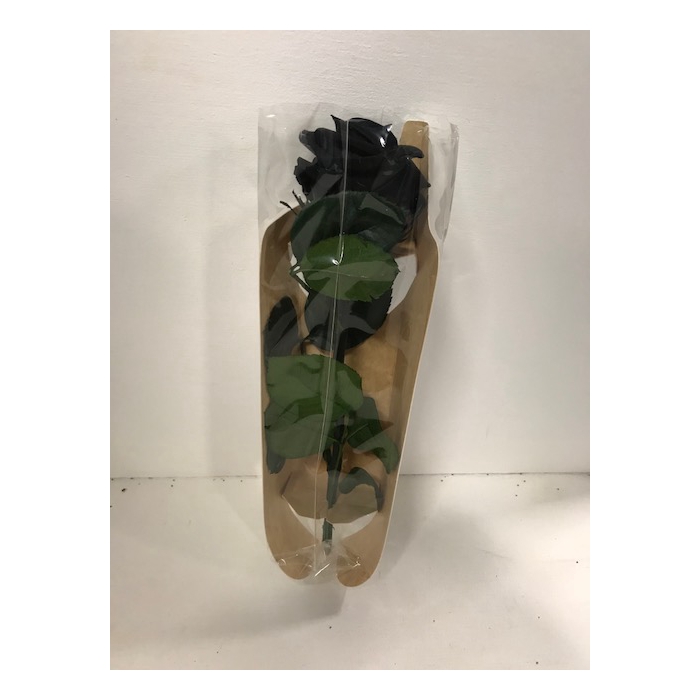 <h4>Roos op steel mini zwart bulk</h4>