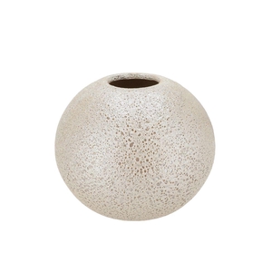 Dana White Pearl Moonface Vase 25x25x30cm