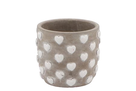 <h4>Love Amore Single White Pot Ass P/1 9x9x8cm Nm</h4>