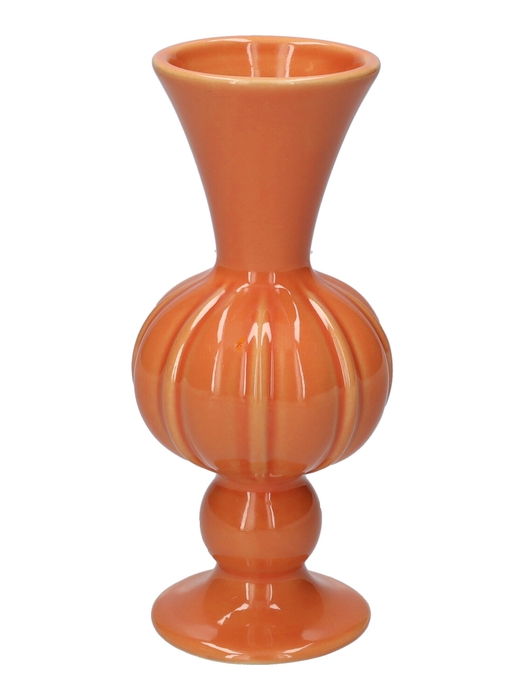 <h4>DF03-666800500 - Vase Celia d5.8/7xh16 orange</h4>