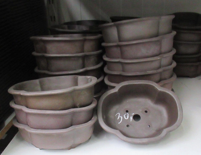 <h4>Bonsai pot, brown unglazed (20,5x16,5x7)</h4>