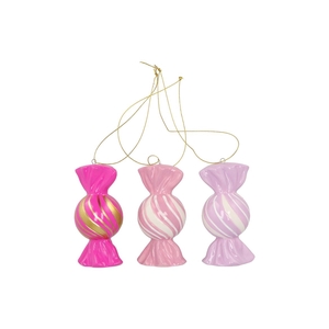 Candy Gold Pink/lila Mix Hanger Round Ass 6x5x10cm Nm