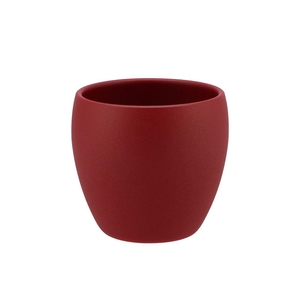 Vinci Red Velvet Flower Pot 14x13cm Nm