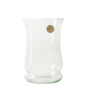 Glass Eco hurricane vase Julia d23*35cm