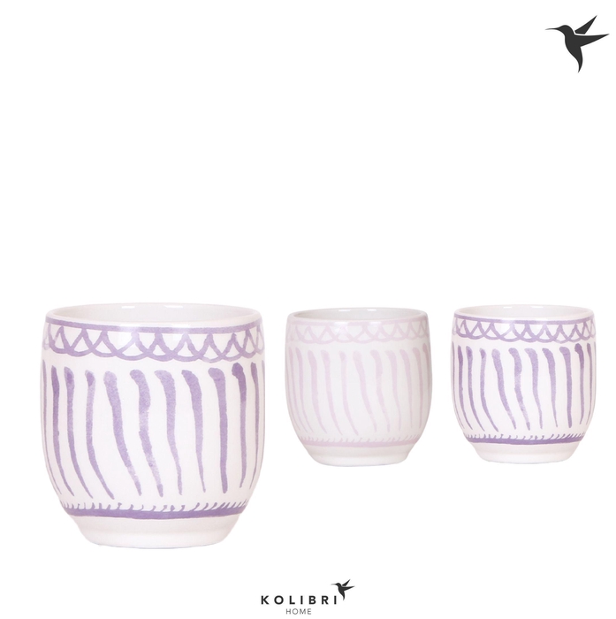 <h4>Kolibri Home Granada pot lila mix</h4>