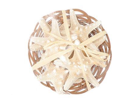 Basket Knobby Starfish 6Pcs D15