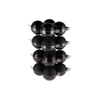 Glass Ball Combi Black 80mm P/16 Nm