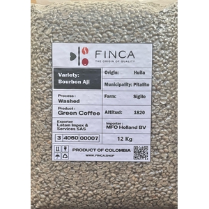 Green Coffee Bourbon Aji Washed - Bags x12 Kg