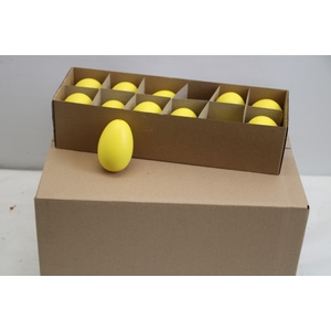 Egg goose paint yellow 12pcs per tray