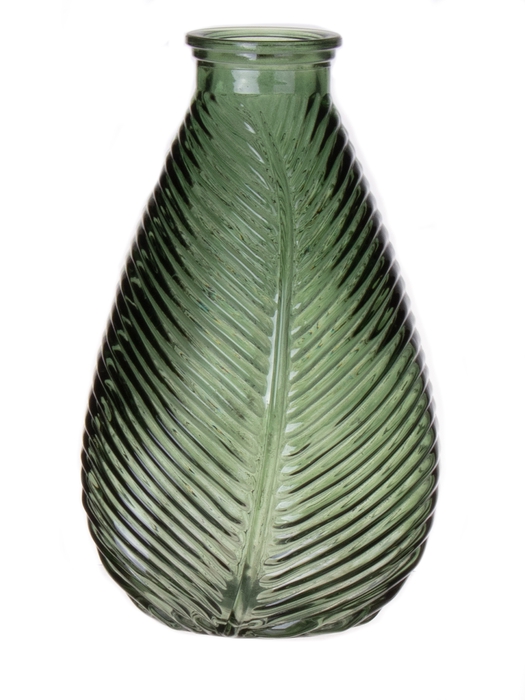 <h4>DF02-590130800 - Vase Flora d6/14xh23 green</h4>