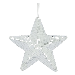 Kerst Hanger ster foam d28cm