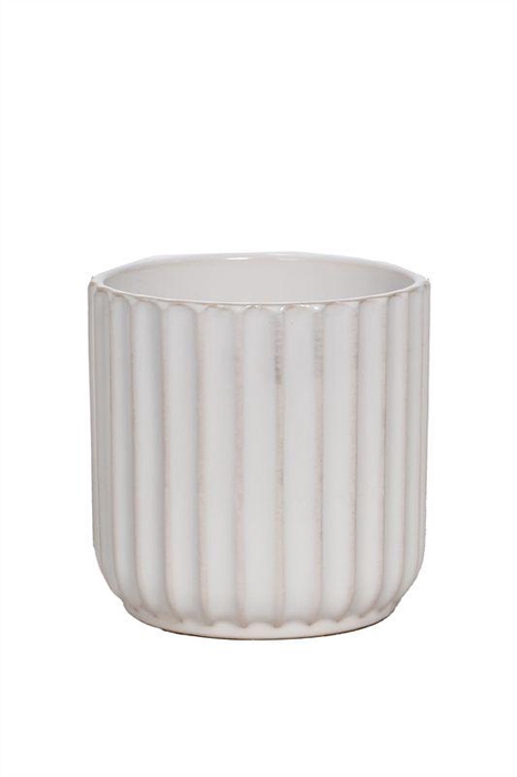 <h4>Dec Keramiek Stoneware Leontien White (Ø12cm)</h4>