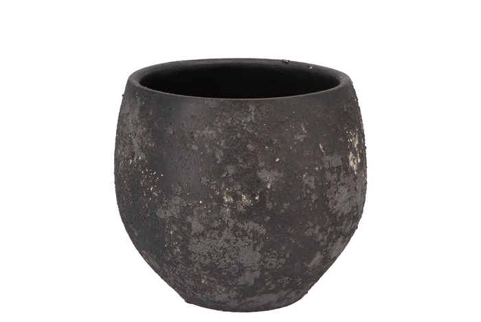 <h4>Bali Black Coal Pot 18x16cm</h4>